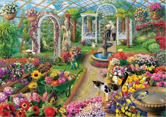 Puzzle Colores del vaso 1500 piezas