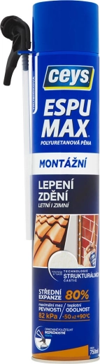 Espuma PU de montaje y pegado 750 ml CEYS