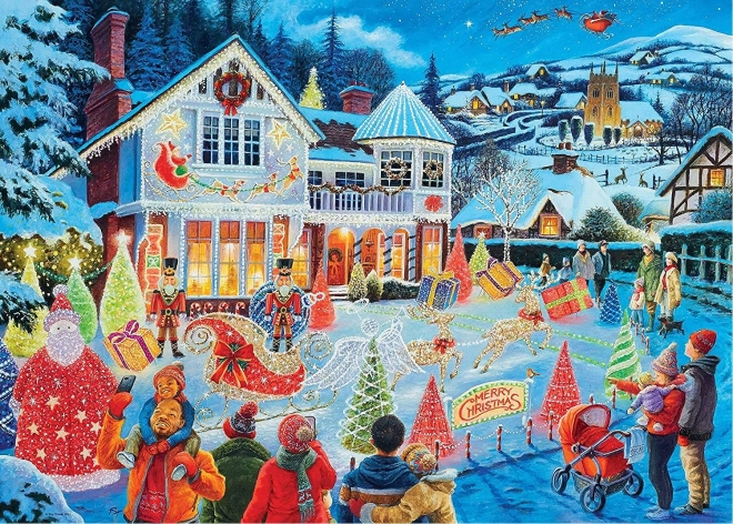 Puzzle de 1000 piezas con motivo navideño RAVENSBURGER