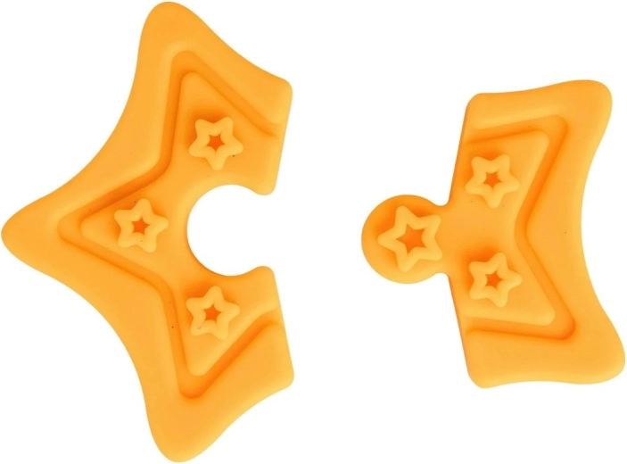 MOMS CARE Puzzle sensorial con forma de estrella - 2 piezas