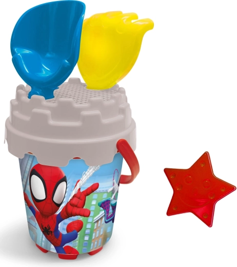 Set de arena Marvel Spidey con molde