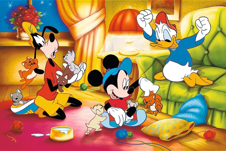 Puzzle Trefl Disney: Mickey Mouse y amigos 600 piezas