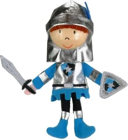 Títere de dedo Caballero azul
