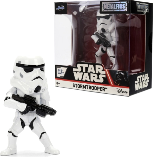 Figura STAR WARS Stormtrooper 5,5 cm – colección metálica Jada Toys