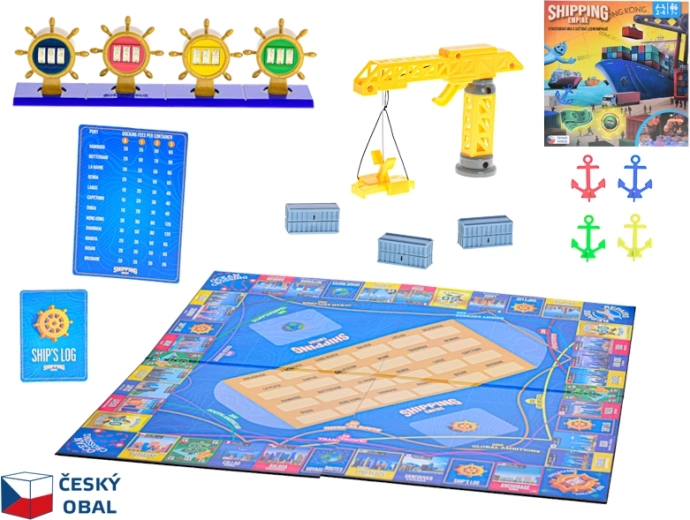 Shipping empire – juego de mesa sobre transporte marítimo