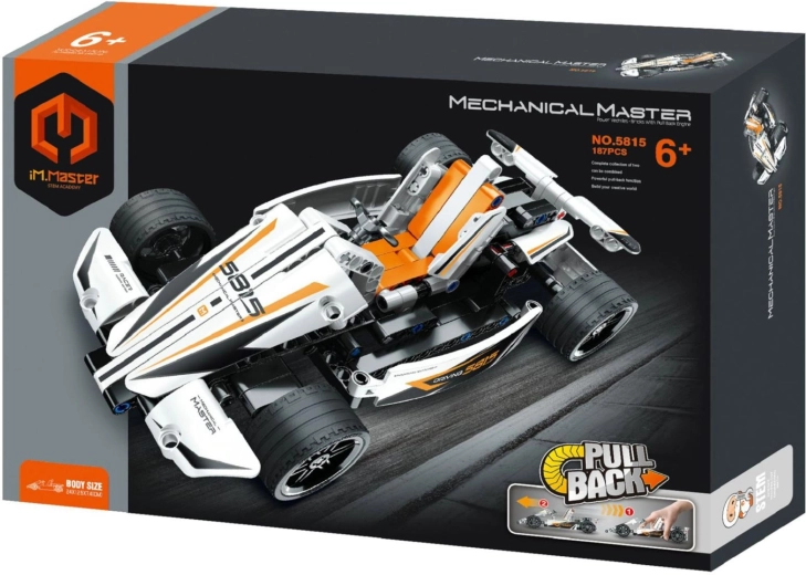 Kit de construcción iM.Master de fórmula de carreras con mecanismo de retroceso