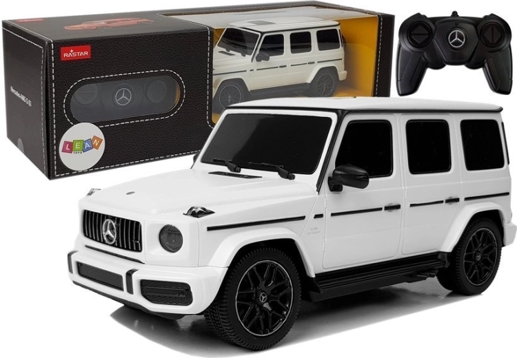Coche RC MERCEDES-AMG G 63 1:24 blanco 2.4 GHz
