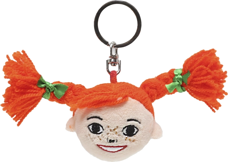 Pippi Langstrumpf llavero – cabecita