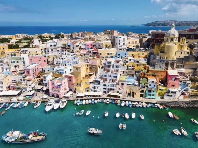Puzzle Ravensburger Isla de Procida, Italia 1500 piezas