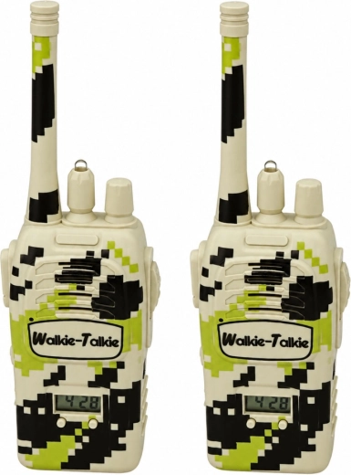 Comunicación entre dos walkie‑talkies hasta aprox. 200 m