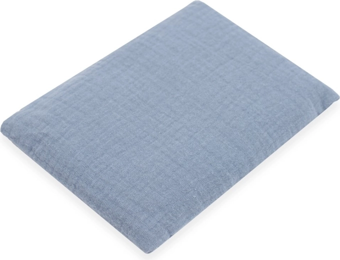 Almohadita térmica y fría de muselina con huesos de cereza NEW BABY Standard, azul