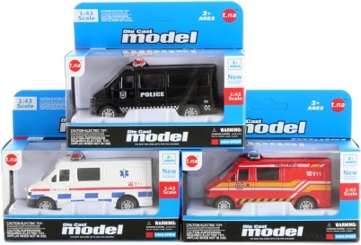 Coches metálicos de rescate a fricción