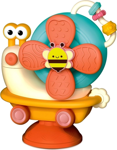 Fidget spinner con ventosa con forma de caracol rodante - 1 pieza