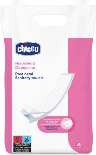 Compresas posparto Chicco 30 uds