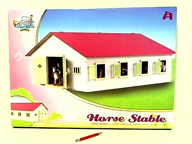 Establo de madera para caballos con siete boxes Kids Globe