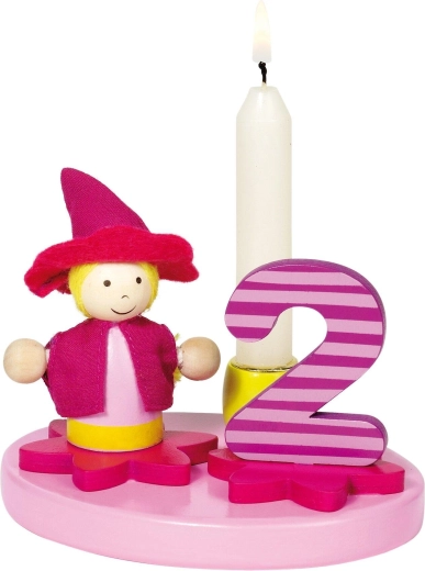 Aro de cumpleaños con números intercambiables - 1 pieza