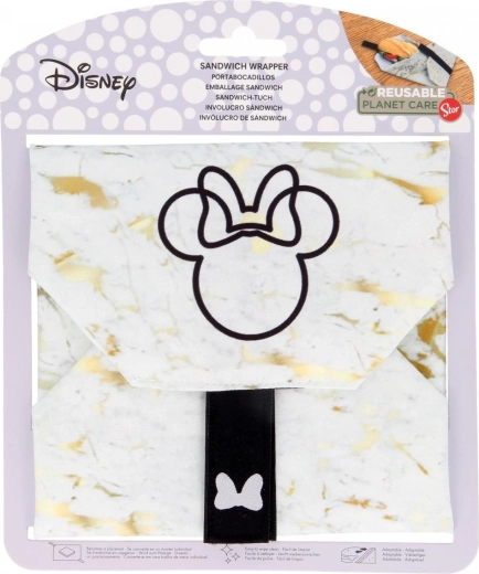 Funda reutilizable grande para merienda Minnie - 1 pieza