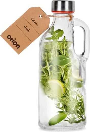 Botella de vidrio con asa 550 ml