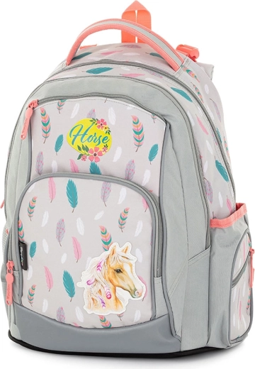 Mochila escolar Oxy Go – caballo