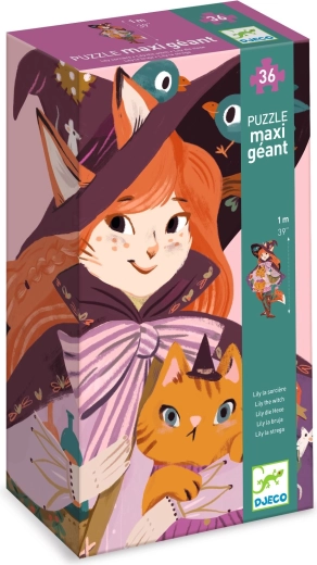Puzzle gigante DJECO La bruja Lily
