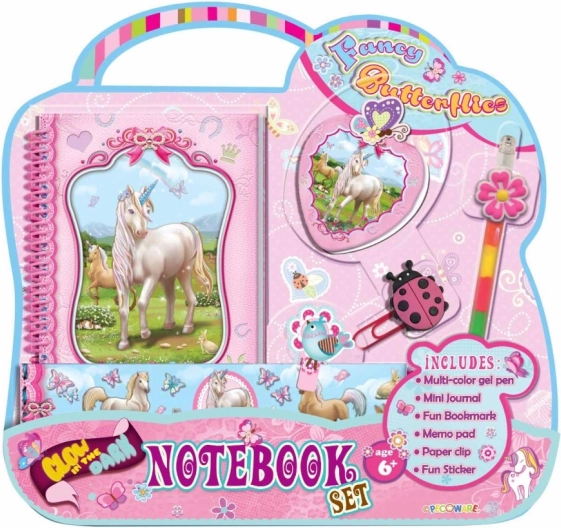 Set de diario con decoraciones para niños – Diario