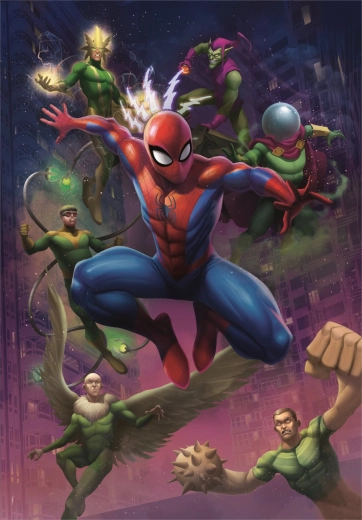 Puzle de 1000 piezas Spiderman