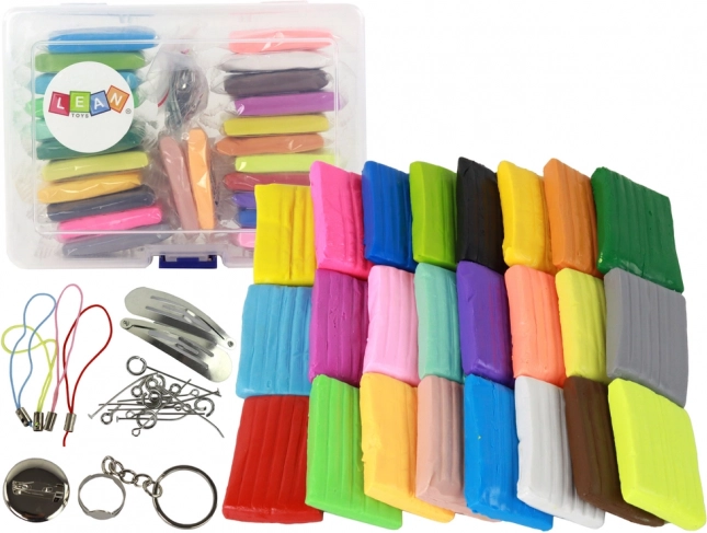 Set creativo de plastilina con 24 colores y accesorios