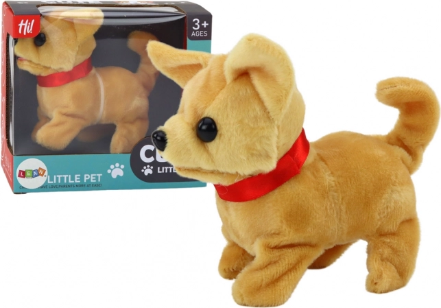 Perrito de peluche interactivo