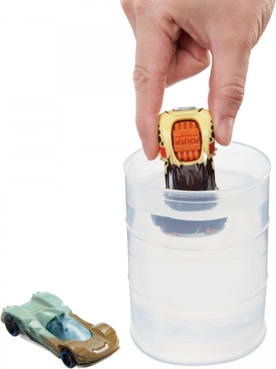 Revelado del diseño en el agua