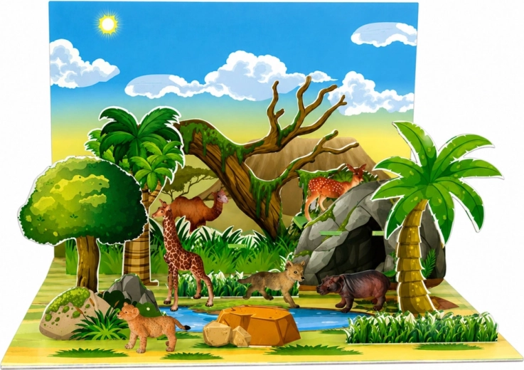 Parque 3D como escenario para historias