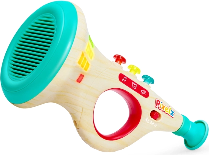 Pixelz Melody Maestro – trompeta con efectos de sonido y luz