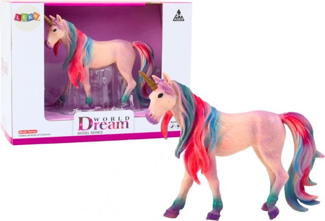 Figura coleccionable de unicornio grande morado 11 cm