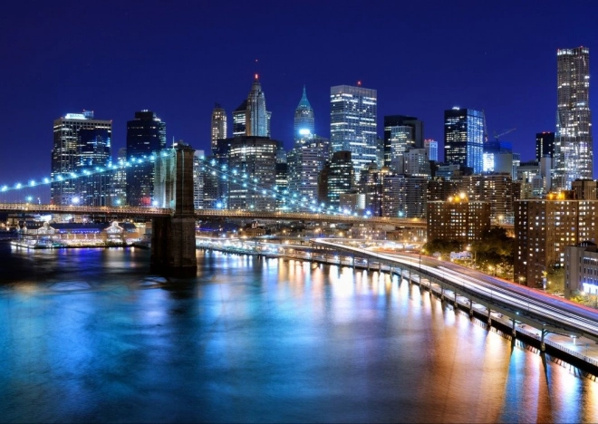 Puzzle Nueva York nocturno 2000 piezas