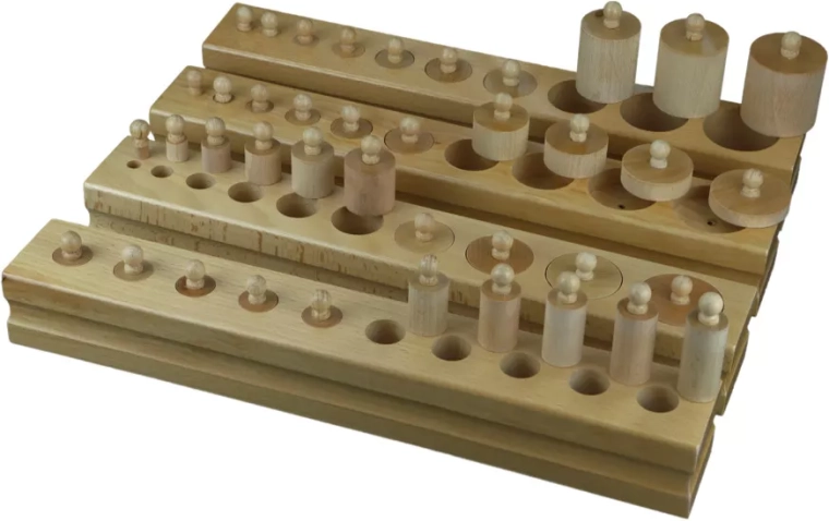 Cilindros con pomo Moyo Montessori