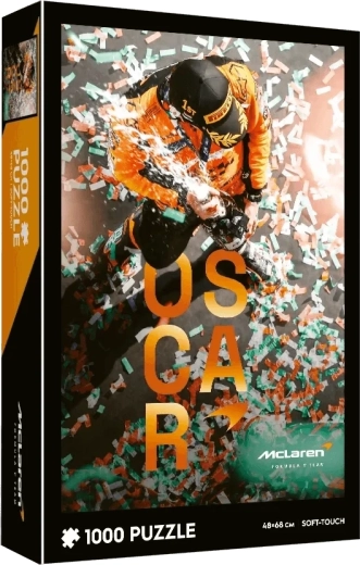 Puzzle Trefl Soft Touch McLaren Oscar Piastri 1000 piezas