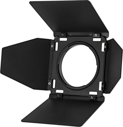 Aletas de cuatro paneles para un modelado preciso de la luz
