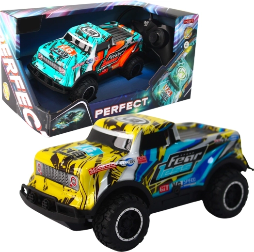 Coche de carreras R/C V.G. Speed 1:24 con iluminación LED