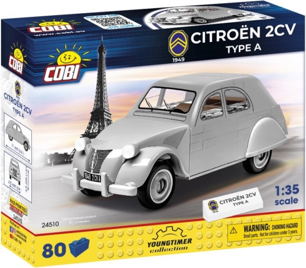 Maqueta Citroën 2CV Typ A 1949