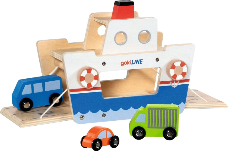 Ferry de madera para coches gokiLine