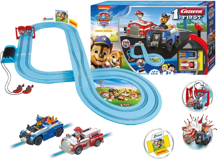 Carrera First Paw Patrol circuito de carreras Track Patrol de 2,9 m