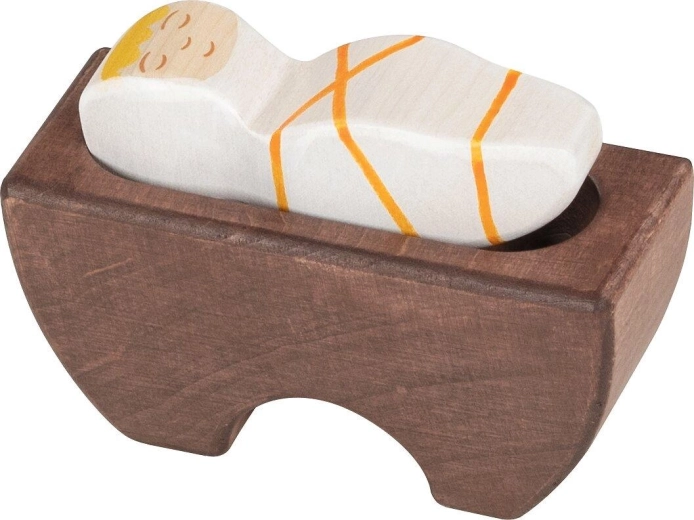 Figura de madera Holztiger del Niño Jesús - 1 unidad