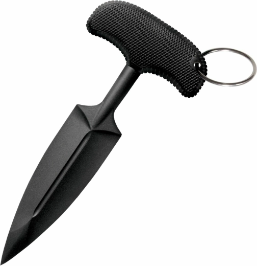 Cold Steel FGX Push Blade I y cuchillo de empuje táctico 8,9 cm, negro
