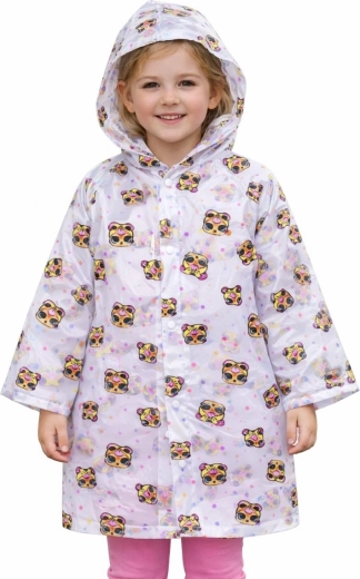 Chubasquero infantil con capucha LOL Surprise