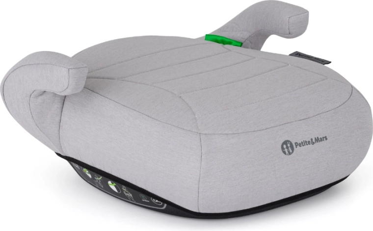 Elevador PETITE&MARS zuno gentle grey para niños 125–150 cm