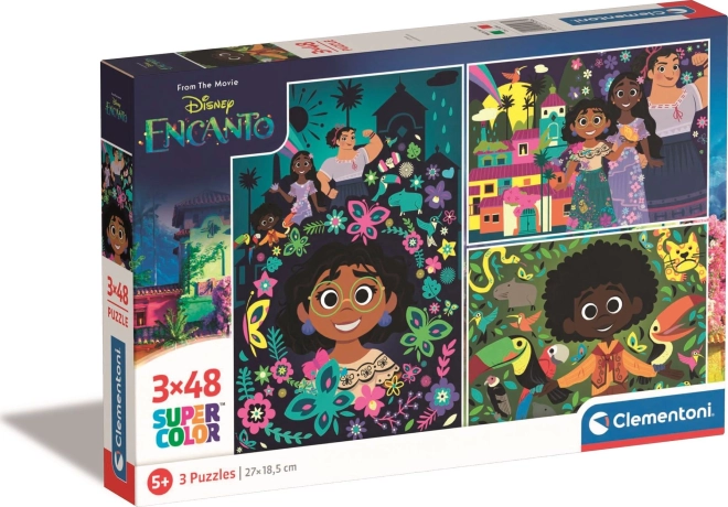 Puzzle CLEMENTONI Disney Encanto 3×48 piezas