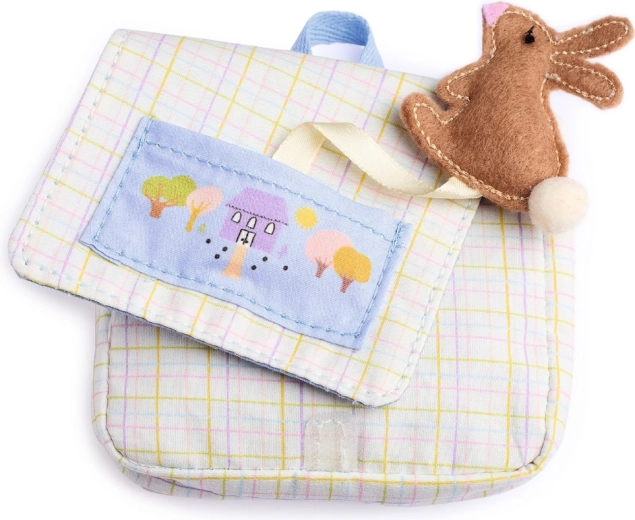 Diseño adorable con bolsillo y conejito