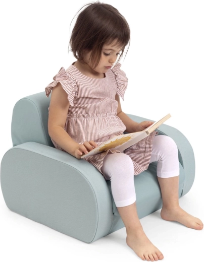 Sillón ligero con funda extraíble y lavable