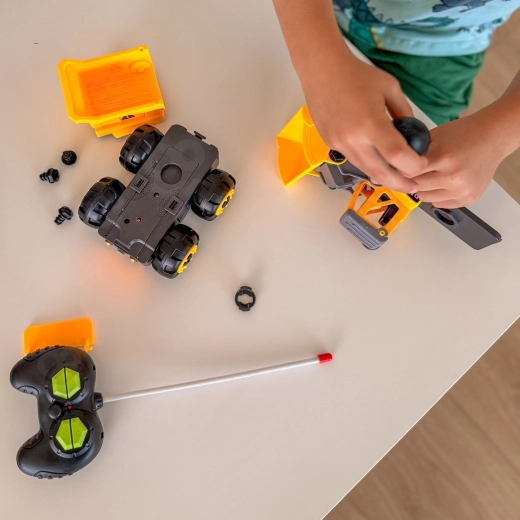 Control remoto y giro de 360°
