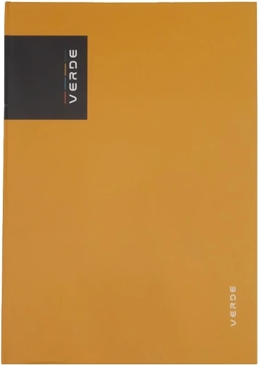 Libro de notas A5 VERDE color mostaza