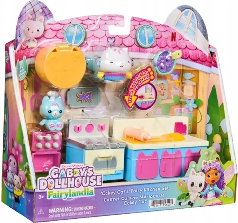Spin Master Gabby’s Dollhouse set mágico de cocina y baño
